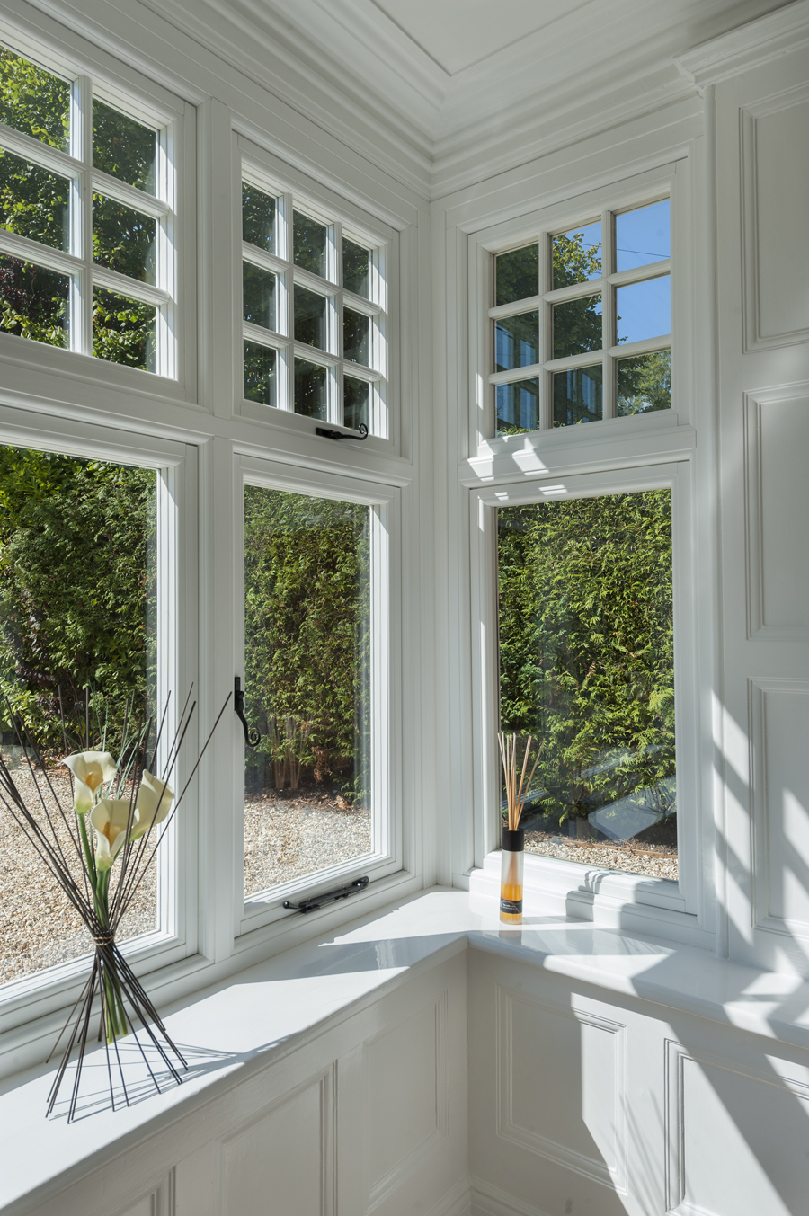 Period windows from Everglade, Middlesex