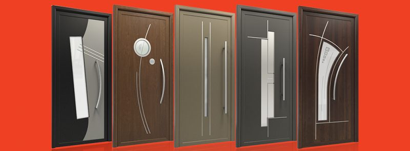 air aluminium entrance doors